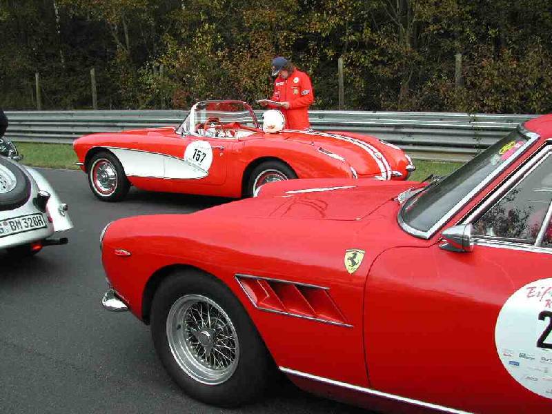 MARTINS RANCH Corvette Vintage Racing ferrari 